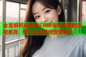 全面解析成免费CRM与免费版的功能差异，助力企业高效管理客户