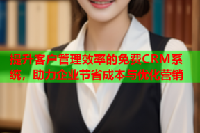 提升客户管理效率的免费CRM系统，助力企业节省成本与优化营销